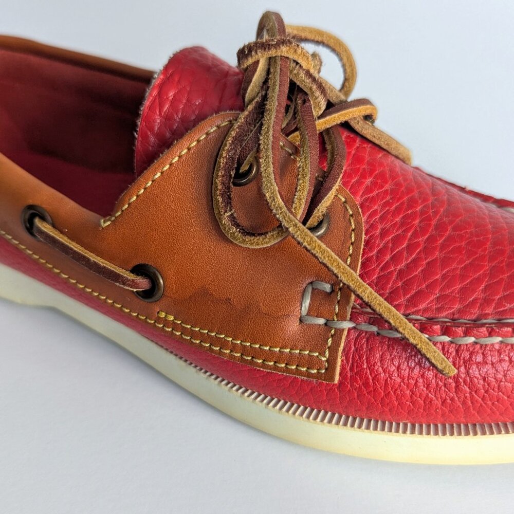 Vintage 1990s Dooney & Bourke Boat Shoes Rarer Variation - Picture 12 of 12